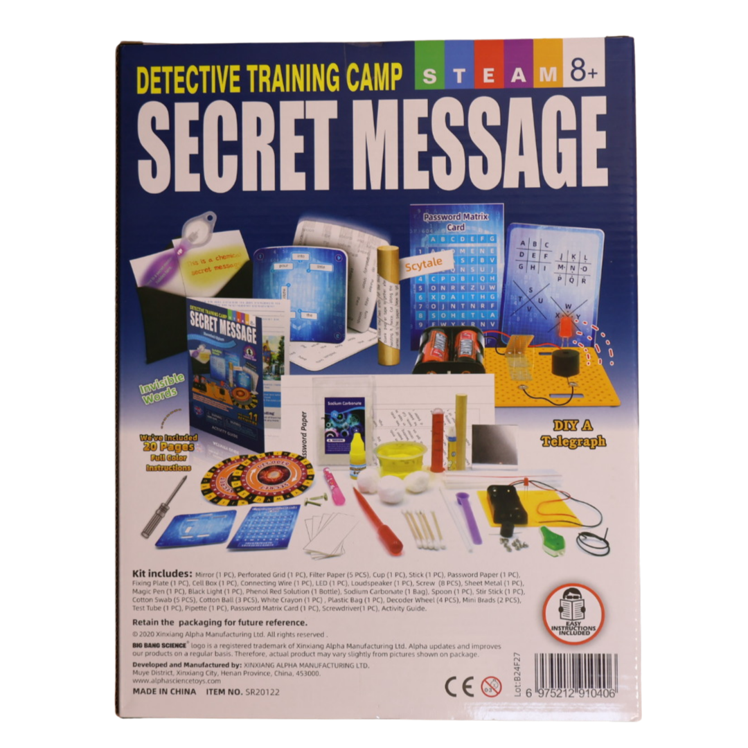 Detective Training Camp - Secret Message