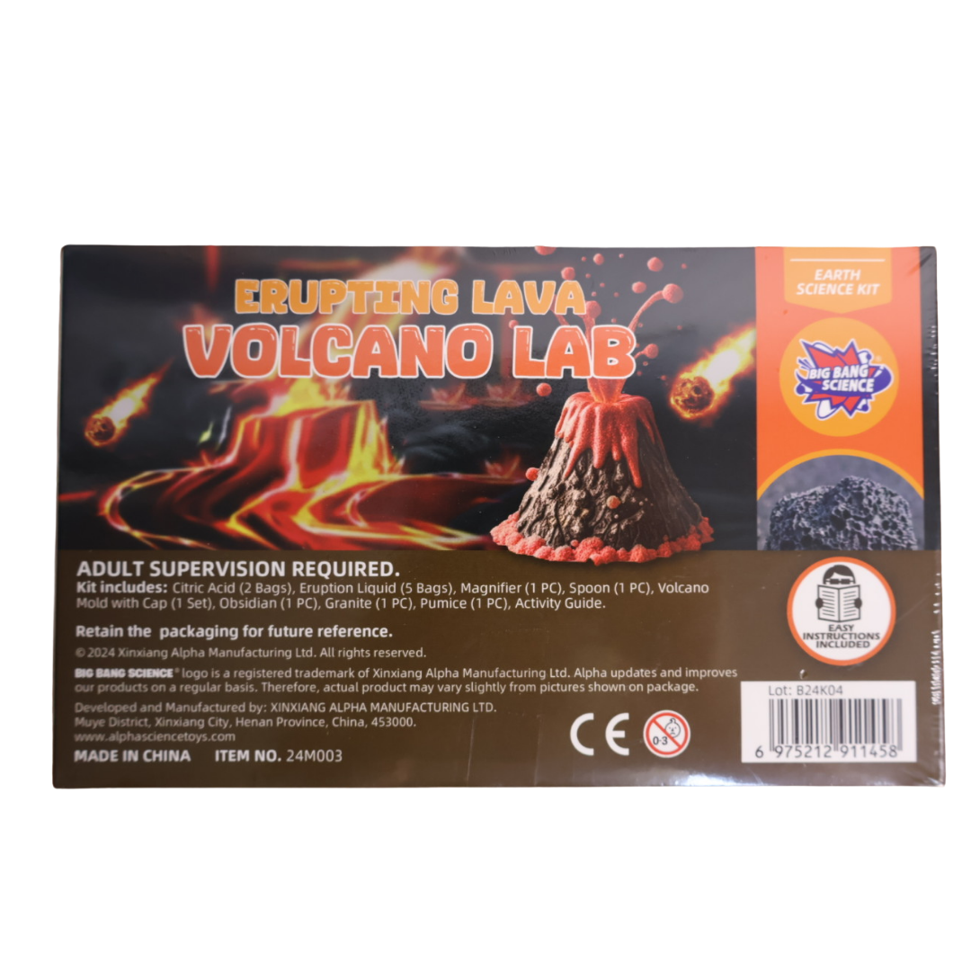 Erupting Lava Volvano Lab
