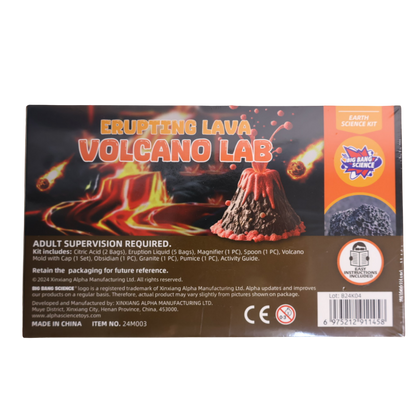 Erupting Lava Volvano Lab